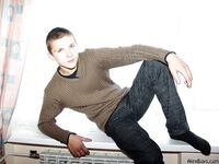 Boy like posing