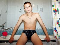Boy like posing