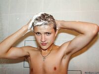 Boy like posing