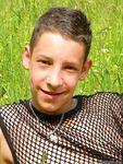 European cute boy