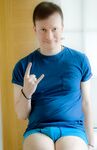 Amazing Amateur Gay Boy Exposes Thick Cock