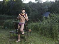 Antonio Valentini outside