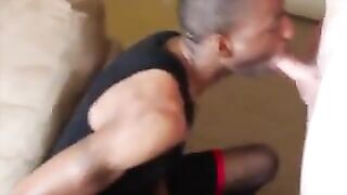 Black guy great sucking cock
