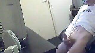 Mark on Webcam Jerk Off