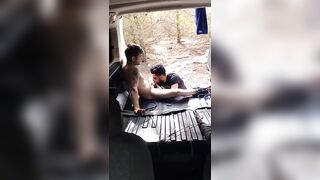 On a walk looking for new asses on the road