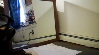 Shave And Wank With A Condom