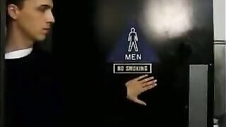 Public mens room sex