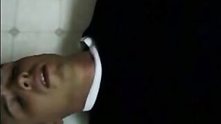 Public mens room sex