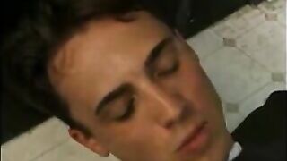 Public mens room sex