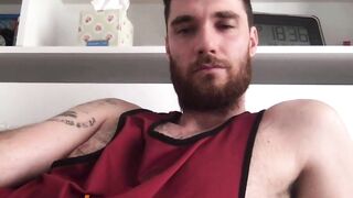 Straight stud wank on cam