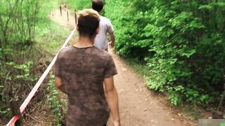 Gay amateur outdoor bareback