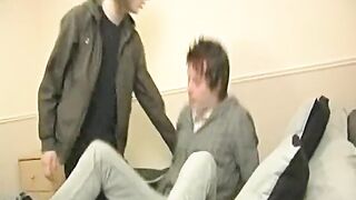 Two rougher-types finding sex one afternoon