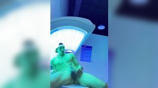 Bareback In The Tanning Salon gay porn tube