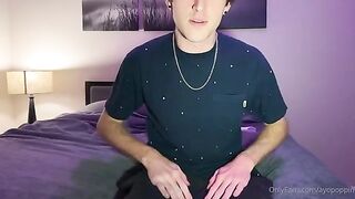 Jerking at night before going to bed