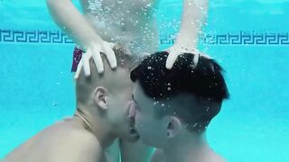 3 twink guys fucking