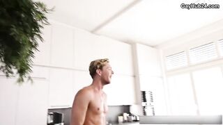 Horny guys have anal sex. This bitch loves big cock in his ass
