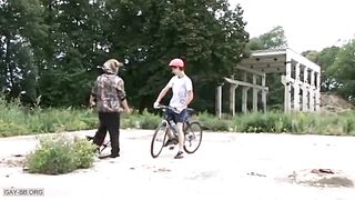 Jock fucks a sexy twink boy