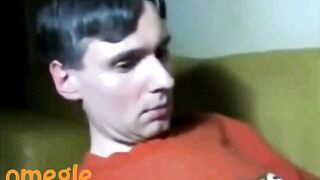 Randy dude jerks off on cam chat Omegle
