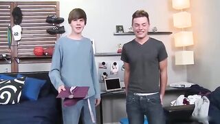 Two hot twinks have hardcore gay sex 136