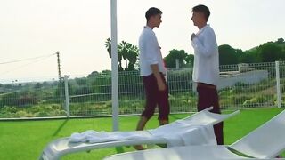 Awesome cute guys fucking outdoor 114