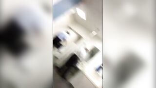 Males are pissing in the toilet.