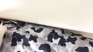 Males are pissing in the toilet.