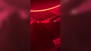 Male is pissing in bar 1