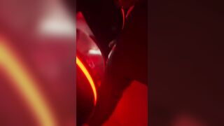 Male is pissing in bar 2