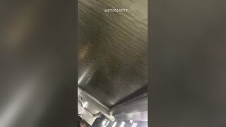 Males are pissing in the toilet.
