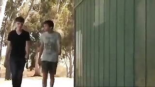 Awesome cute guys fucking outdoor 201