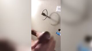 Black muscle boy 3 cumshots