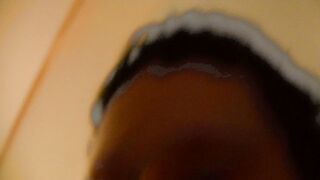 Tyler teases the huge tool, or does it tease him?