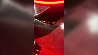 Males are pissing in the toilet.