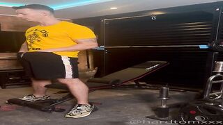 Steven Lewis Barrett (stevenbarrett41) gives Tom (HardTomXXX) a blowjob