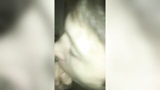 our french slut suck big black cock with big facial